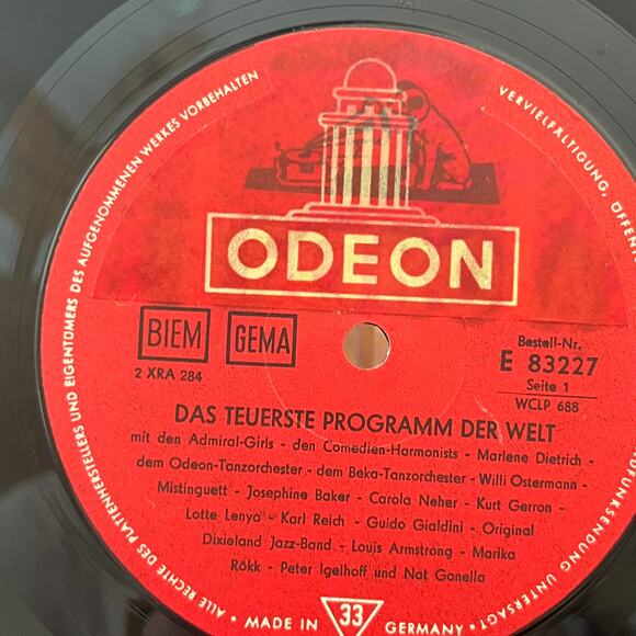 Das Teuerste Programm Der Welt Vinyl LP 1966 Odeon E 83227 - Picture 4 of 8